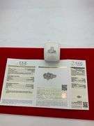 CERTIFIED BRAND NEW 14KT SOLID WHITE GOLD AND 2.0+ CARAT DIAMOND RING!!!