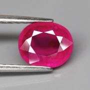 Superb 2.01ct reddish pink Ruby