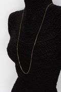 22k Yellow Gold Plated Sterling Silver Box Chain 0.8mm Genuine Solid 925 Italy Classic New Necklace 24"