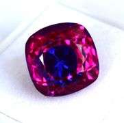 RARE-UNHEATED-UNTREATED-NATURAL-BI-COLOR- 11.00 CARAT PITAMBARI SAPPHIRE LOOSE GEMSTONE!