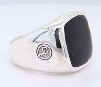 David Yurman Black Onyx Exotic Stone Signet