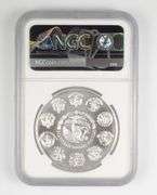 MS69 2002 MO Mexico 1 Onza .999 Fine Silver - Graded NGC