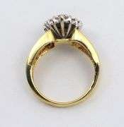 Sparkling Diamond Cluster Ring