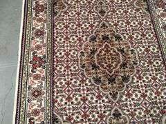 Silk & Wool Persian Tabriz Rug 3x5