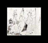 Picasso Matted Art Print