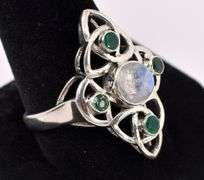 Multi-Gem Ring In Sterling Silver