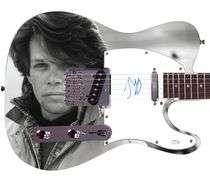 John Cougar Mellencamp Autographed 1/1 Custom Graphics Guitar ACOA