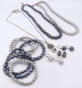 Group Lot of Pearl Jewelry