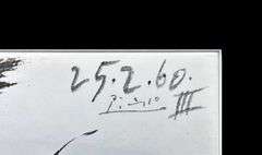 Picasso Matted Art Print