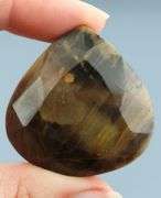Large! 245ct earth toned faceted Sapphire