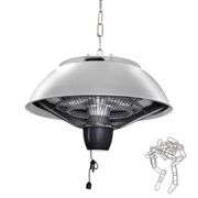Pendant Heating Lamp with 2 Halogen Tubes