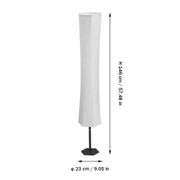 58in Soft Light Modern LED Floor Lamp RGB Color