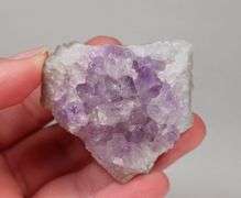 Beautiful 285ct Amethyst crystal formation in matrix