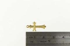 14K Yellow Gold Christian Faith Vintage Jesus Christ Charm/Pendant
