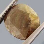 UNTREATED! Shimmering 15.06ct earth toned faceted Sapphire