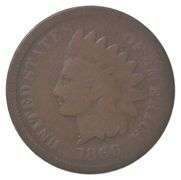 1869 Indian Head Cent