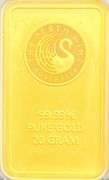 20 Gram Gold Bar (.9999 Fine Gold)