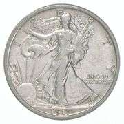 1917-D Walking Liberty Half Dollar