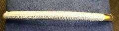VINTAGE 14K YELLOW GOLD PAVE SET DIAMOND BANGLE
