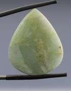 Pear shaped 49.5ct Aquamarine cabochon