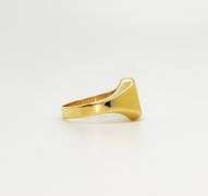18KT SOLID YELLOW GOLD RING