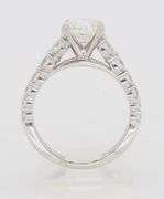 GIA Certified Gabriel & Co. Diamond Engagement Ring