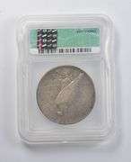 AU55 1928 Peace Silver Dollar ICG