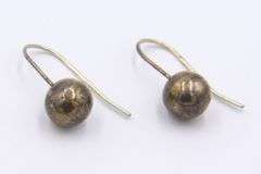 Vintage 925 Sterling Silver Lot of 2 Signed Earrings