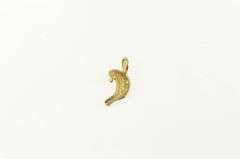14K Yellow Gold Sea Lion Manatee Ocean Marine Mammal Charm/Pendant