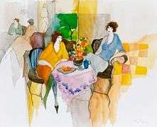 Tarkay Matted Art Print Tarkay