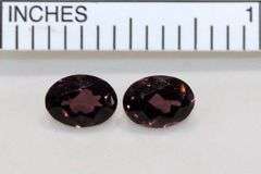 Enticing Natural Red Spinel Pair