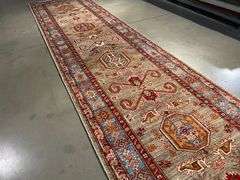 Stunning Fine Kazak  Runner 3'X19'.3"