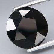 Elegant 4.24ct silky black Laos Tektite