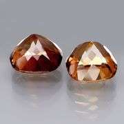 Regal 7.03ct Imperial Topaz Pair
