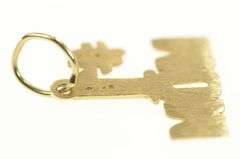 14K Yellow Gold #1 Number One Mom Mother's Day Charm/Pendant