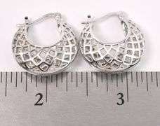 Sterling Silver Hoop Earrings