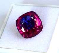 RARE-UNHEATED-UNTREATED-NATURAL-BI-COLOR- 11.00 CARAT PITAMBARI SAPPHIRE LOOSE GEMSTONE!