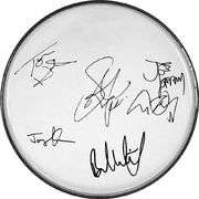 Aerosmith Autographed Signed Facsimile Drumhead