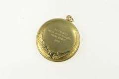 14K Yellow Gold Benrus Vintage Watch Coin Tribute Locket Charm/Pendant