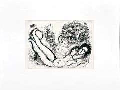 Marc Chagall Matted Art Print