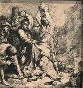 Rembrandt, original rare edition gravure