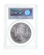 BU 1992-D Olympic Baseball Commemorative Silver $1 Signed Ryan PCGS