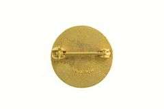 10K Yellow Gold Newspaper Guild Journalist Vintage Lapel Pin/Brooch