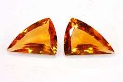 Spectacular Citrine Pair - 10.69 cts.