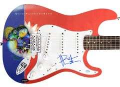 Dave Matthews Signed Fender 1/1 Crash Album LP Cd Graphics Guitar ACOA