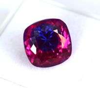 RARE-UNHEATED-UNTREATED-NATURAL-BI-COLOR- 11.00 CARAT PITAMBARI SAPPHIRE LOOSE GEMSTONE!