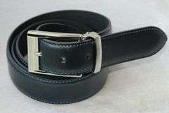 Classy Full Grain Leather Belt, Made In Italy