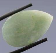 Gorgeous 32.5ct teardrop Aquamarine cabochon