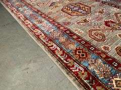 Stunning Fine Kazak  Runner 3'X19'.3"