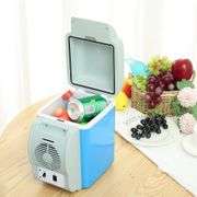 12V 7.5L Portable Vehicle Refrigerator Dual-use